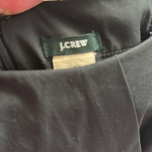 🧡 J crew A line princess sleeveless black formal dress /ballgown w/pockets sz 8 - Picture 9 of 9